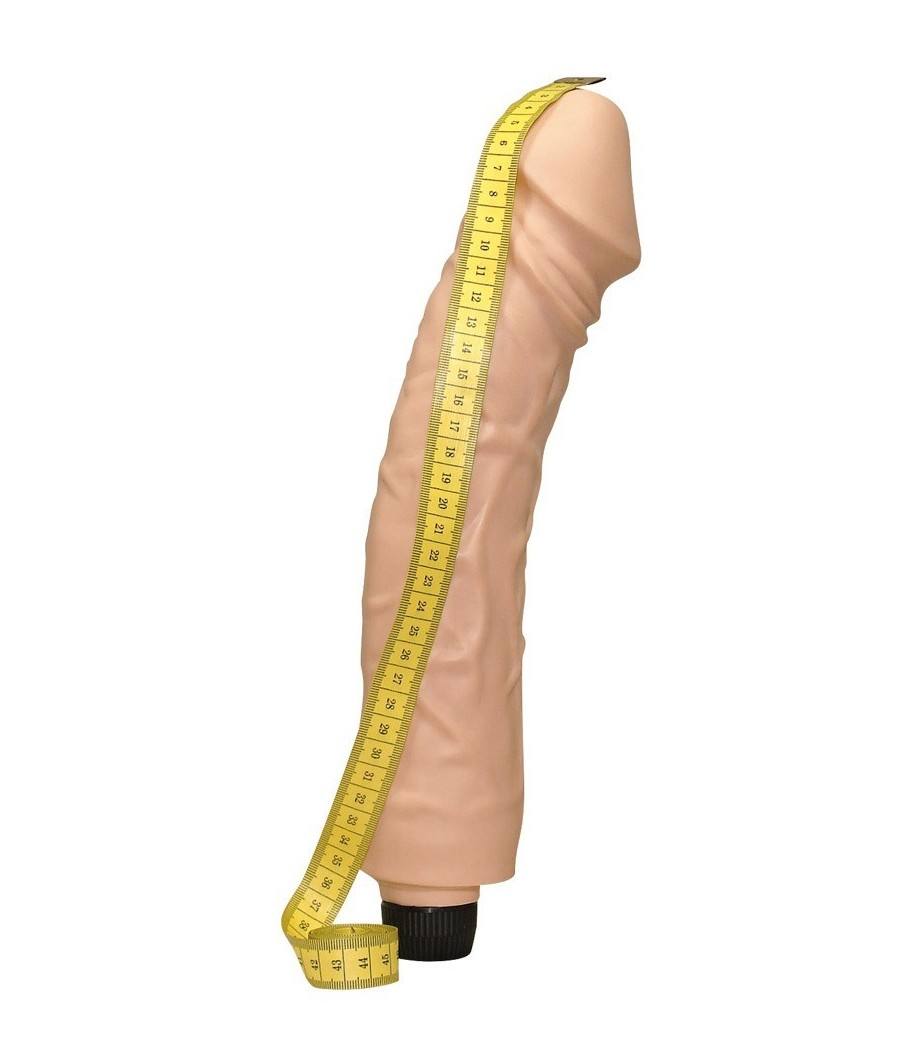 VIBRATORE REALISTICO MAXI "GIANT LOVER" CARNE - 33 CM