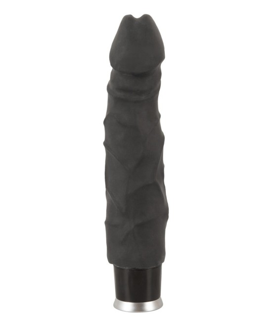 VIBRATORE REALISTICO NATURE SKIN "BIG VIBE BLACK"