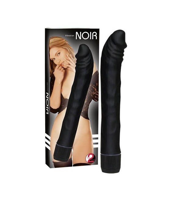 VIBRATORE REALISTICO ROUGE  NOIR NERO