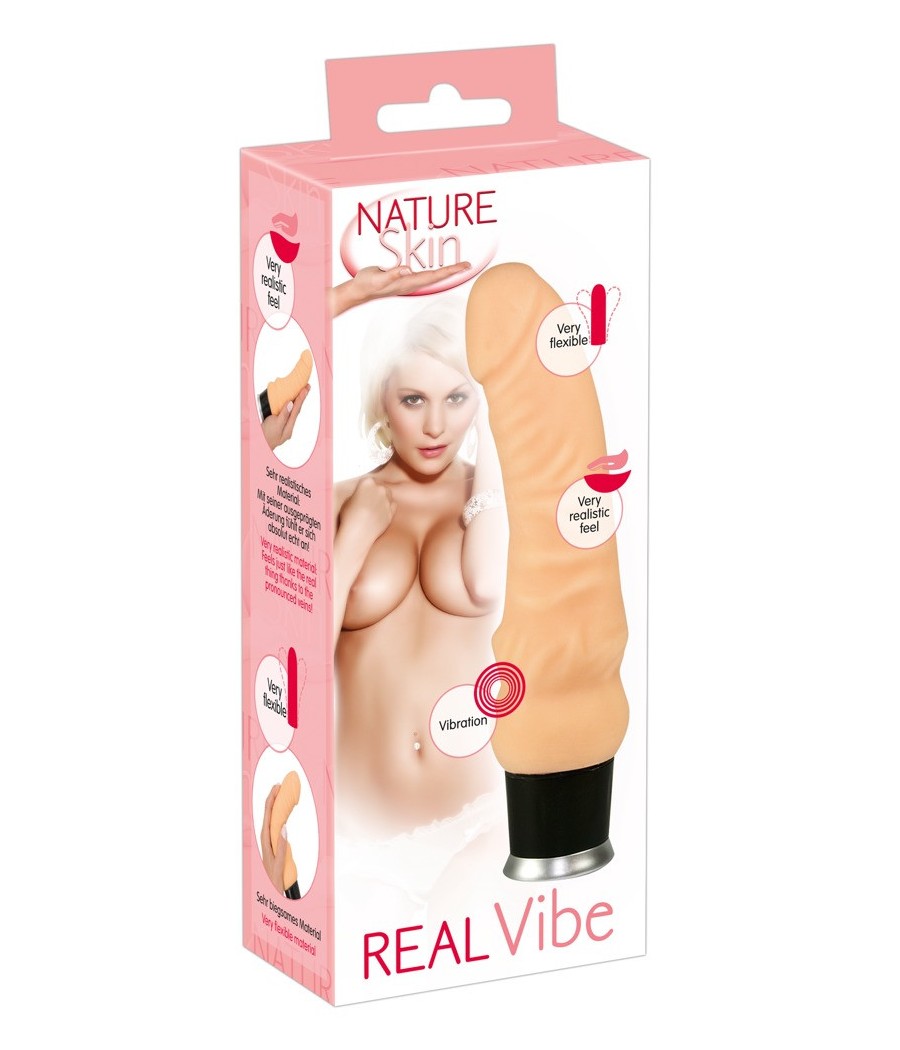 VIBRATORE REALISTICO NATURE SKIN "REAL VIBE"
