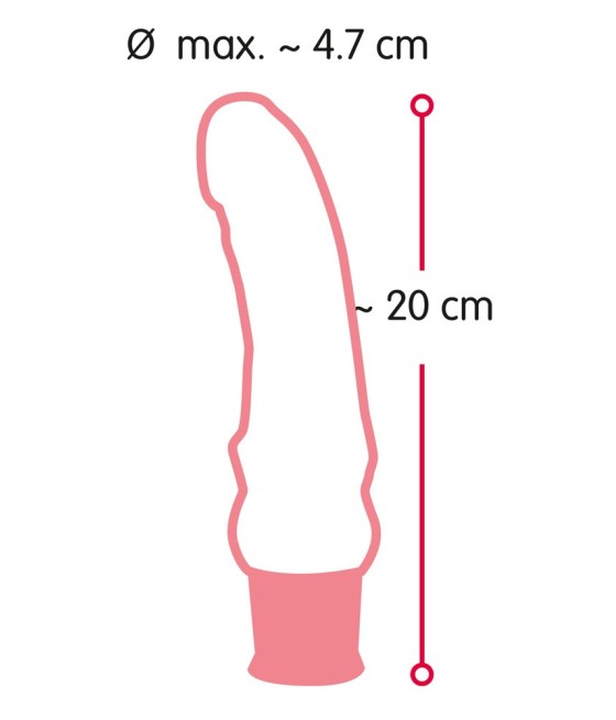 VIBRATORE REALISTICO NATURE SKIN "REAL VIBE"