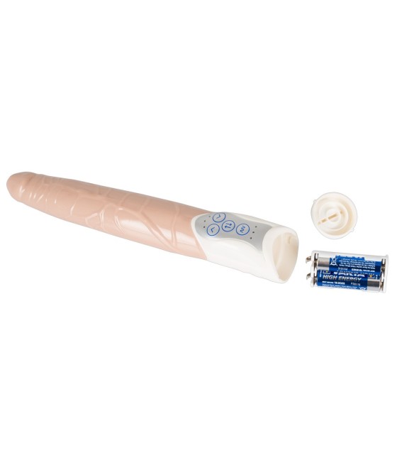 VIBRATORE REALISTICO CON SPINTA "PUSH IT" CARNE