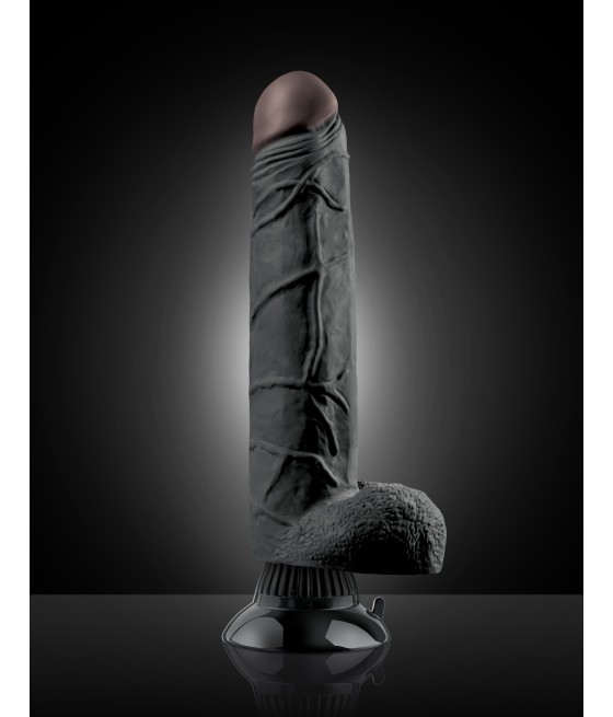 VIBRATORE REALISTICO "REAL FEEL DELUXE 7" NERO - 27.5 CM