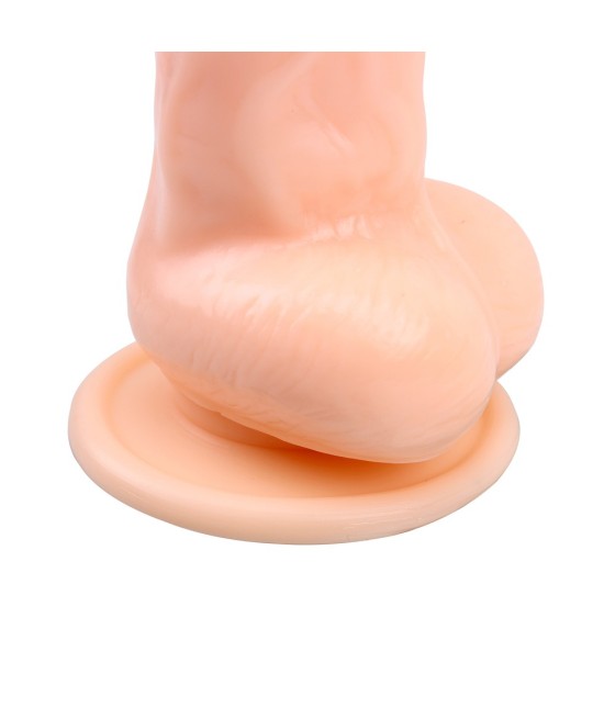 VIBRATORE REALISTICO CON VENTOSA \"JUMBO JACK\" CARNE - 15 CM