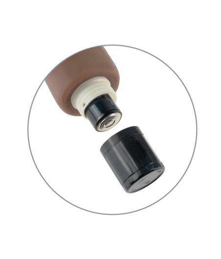 VIBRATORE REALISTICO REAL FEEL LIFELIKE 9 BROWN - 23 CM