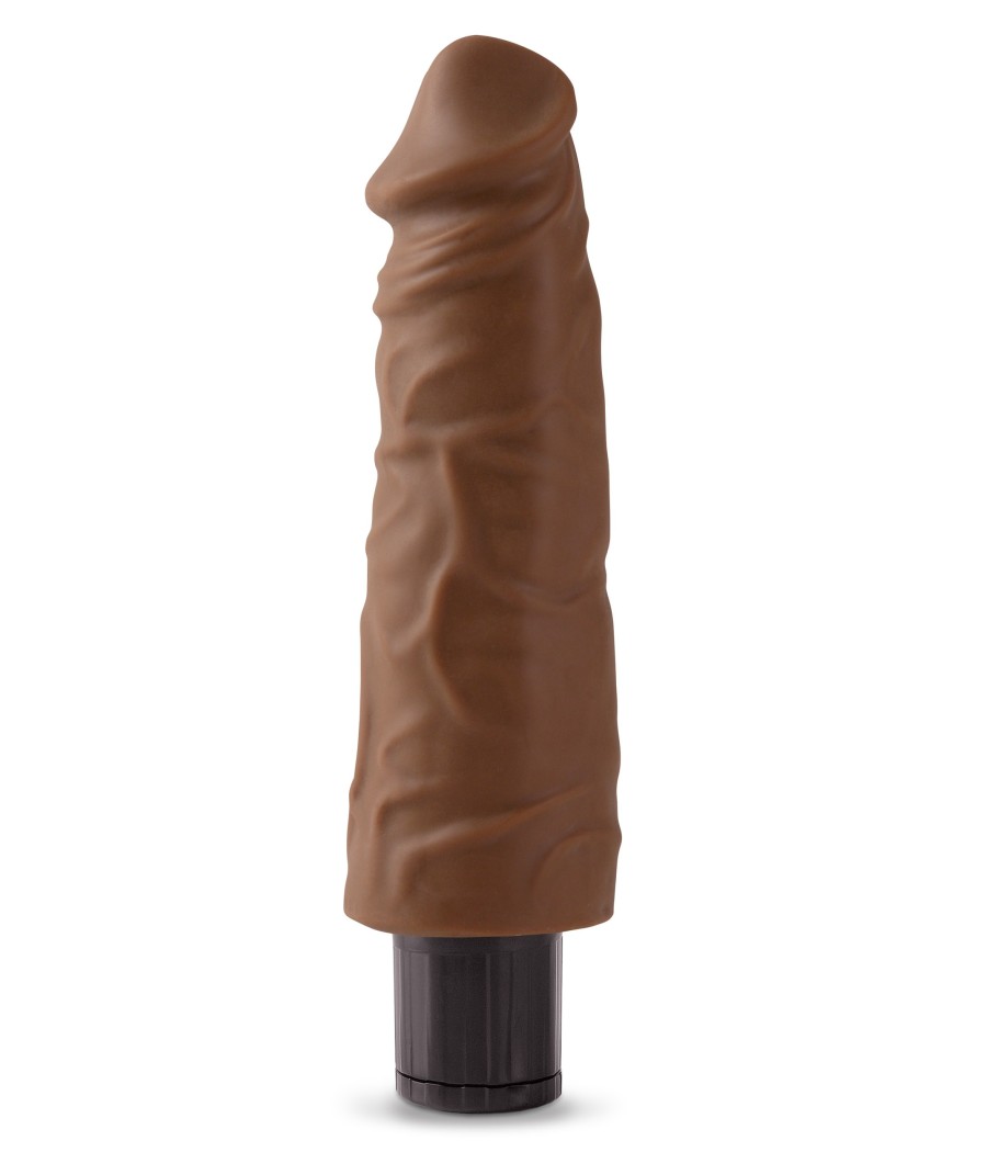 VIBRATORE REALISTICO "REAL FEEL LIFELIKE 9" BROWN - 23 CM