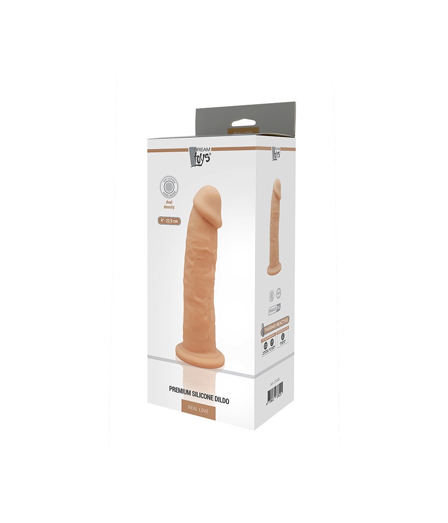 FALLO REALISTICO DREAM TOYS "REAL LOVE 9" THERMO REACTIVE - CARNE