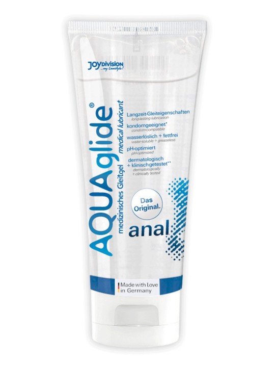 LUBRIFICANTE ANALE GEL "AQUAGLIDE" - 100 ML LUBRIFICANTE ANALE GEL "AQUAGLIDE" - 100 ML