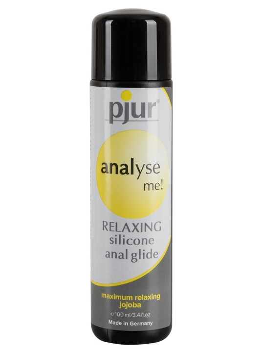 LUBRIFICANTE ANALE BASE SILICONE CON ESTRATTI DI JOJOBA PJUR "ANALYSE ME!" - 100 ML LUBRIFICANTE ANALE BASE SILICONE CON ESTRATTI DI JOJOBA PJUR "ANALYSE ME!" - 100 ML