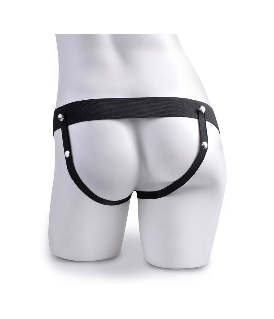 FETISH FANTASY SERIES - HARNESS WITH DONG 9 CUM