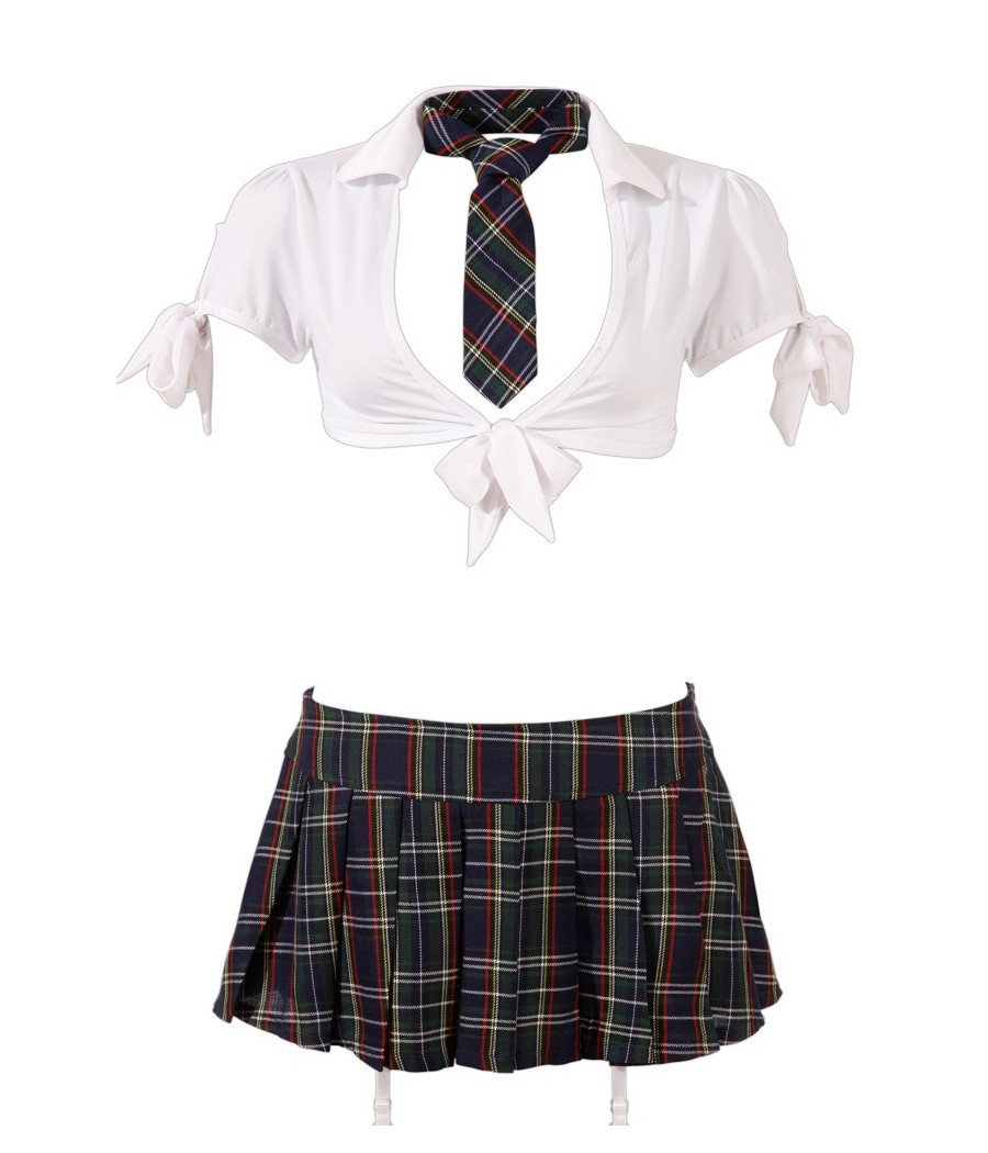 MINI ABITO DA SCOLARETTA SEXY