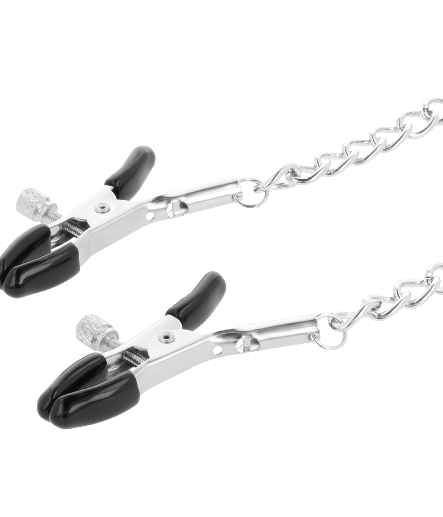 DARKNESS - ADJUSTABLE NIPPLE CLAMPS METAL