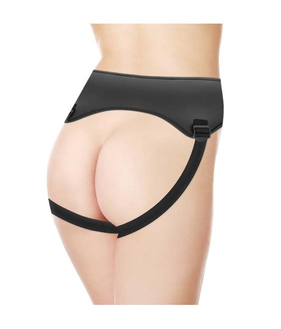 CYBER SILICOCK - STRAP-ON HARNESS WITH 3 RINGS FREE