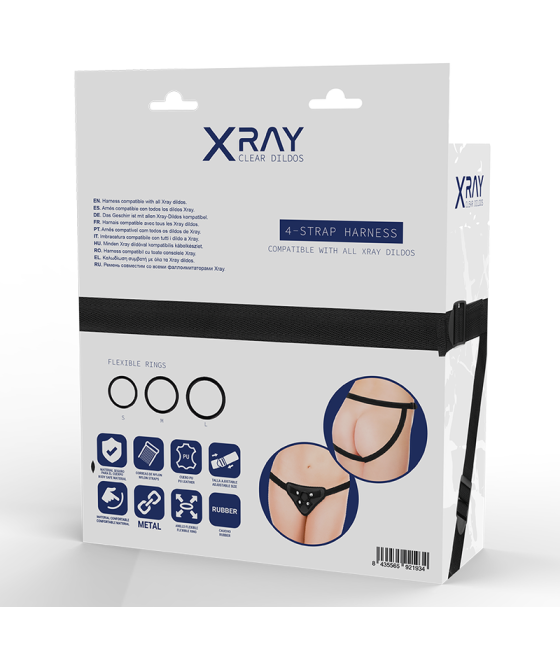 X RAY - HARNESS WITH SILICONE RINGS