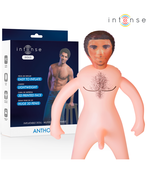 INTENSE DOLLS - ANTHONY INFLATABLE DOLL WITH 3D PENIS