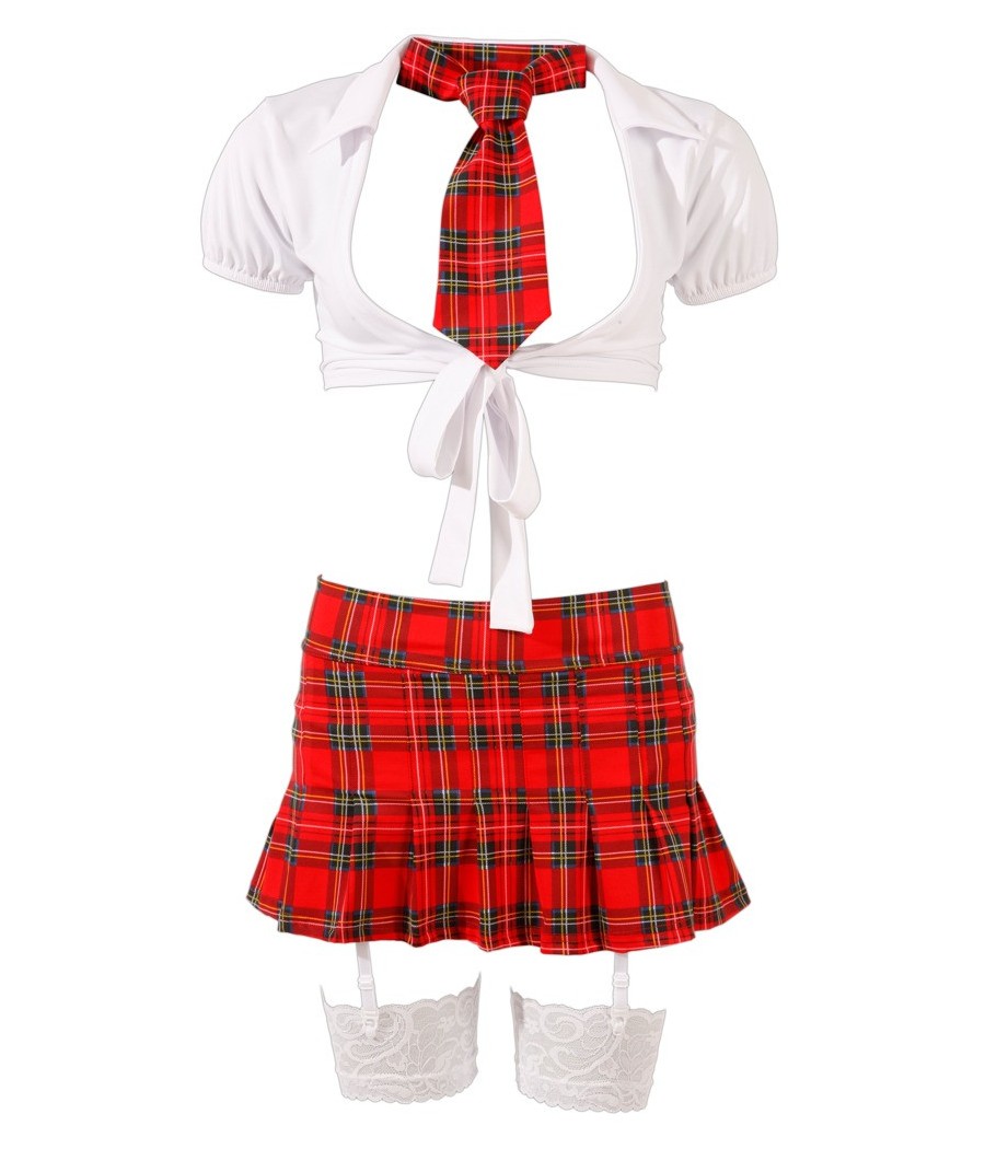 MINI ABITO DA SCOLARETTA SEXY