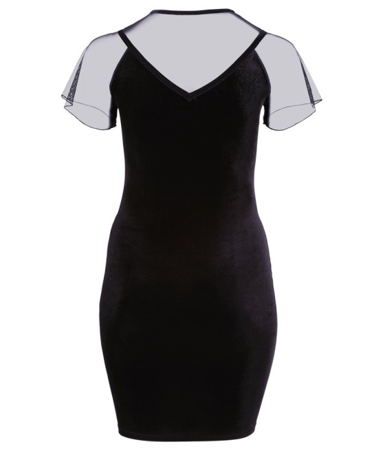 TUBINO SEXY - COLORE NERO - COTTELLI CURVES