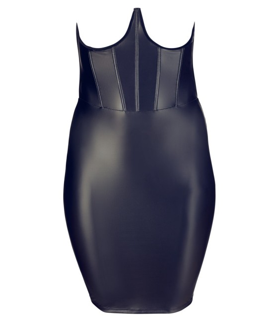 ABITO SEXY COPPE APERTE - COLORE NERO - COTTELLI CURVES