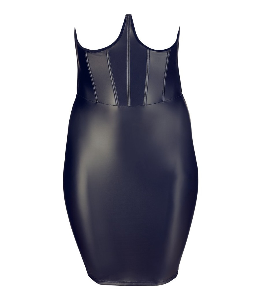 ABITO SEXY COPPE APERTE - COLORE NERO - COTTELLI CURVES