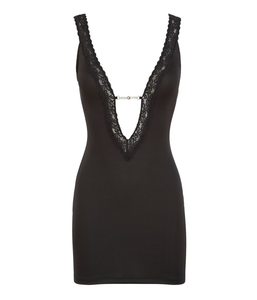 ABITO SEXY SCOLLATO - COLORE NERO - COTTELLI PARTY