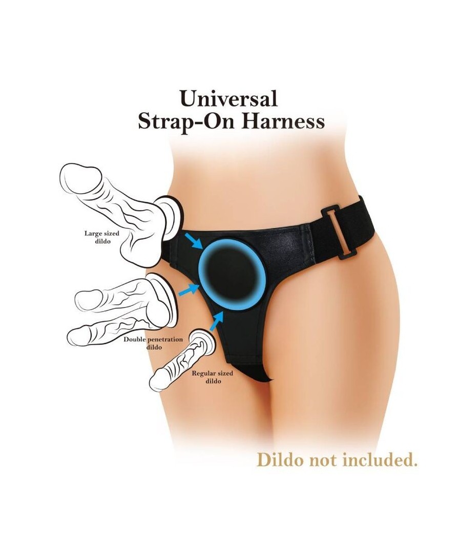 PRETTY LOVE - BLACK UNIVERSAL HARNESS