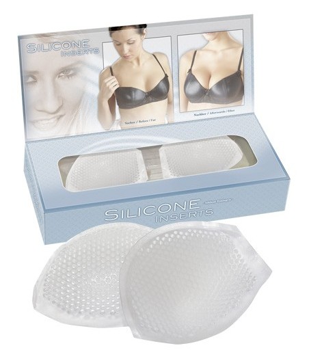 IMBOTTITURA SENO IN SILICONE TRASPARENTE PADS