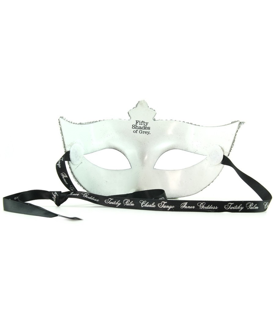 SET 2 MASCHERE IN STILE SICILIANO 50 SFUMATURE DI GRIGIO "IN MASCHERA"