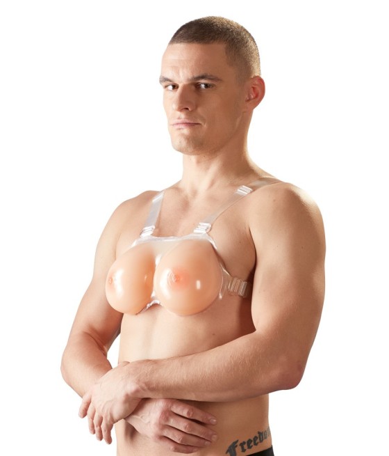 Silicone Breasts with Straps