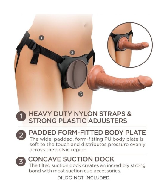 KING COCK - ELITE COMFY ADJUSTABLE HARNESS