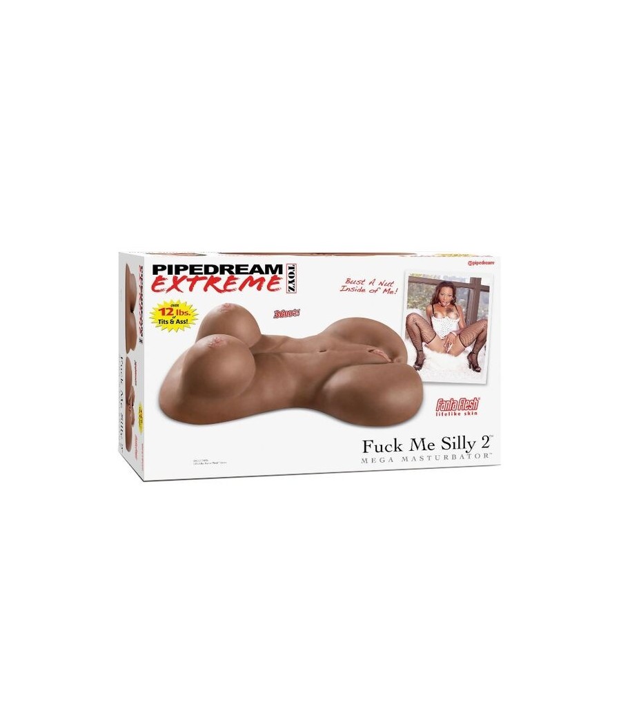 EXTREME TOYZ - FUCK ME SILLY 2 FEMALE TORSO BLACK EXTRA REAL