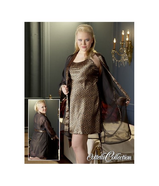 VESTE DA CAMERA CHEMISE E KIMONO \"LEO\"