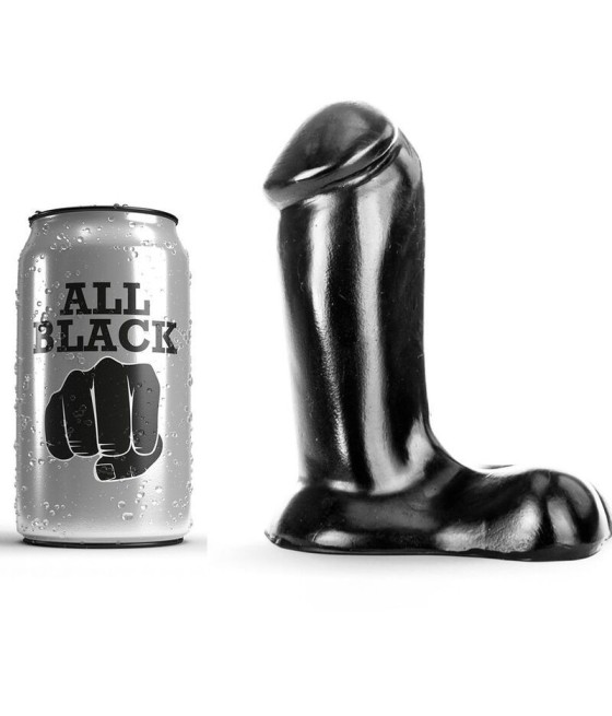 ALL BLACK - DILDO REALISTIC 14 CM