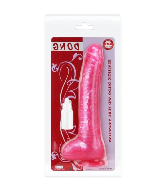 BAILE - REALISTIC PINK DILDO DONG WITH SUCTION CUP