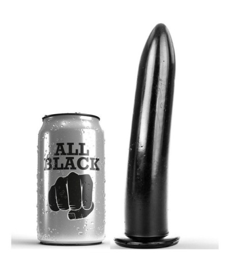 ALL BLACK - DILATOR ANAL Y VAGINAL 20 CM