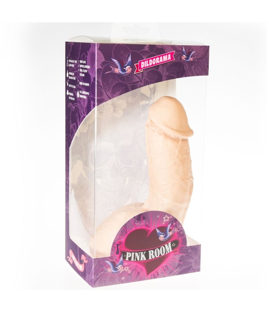 PINK ROOM - ELIAN REALISTIC DILDO FLESH 17.5 CM