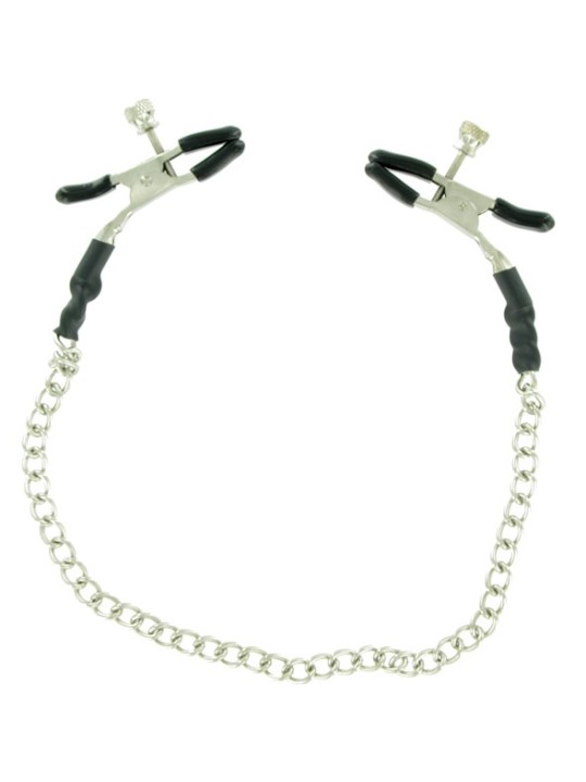 PINZE PER CAPEZZOLI CONNESSE DA CATENA CON SERRAGGIO REGOLABILE PINZE PER CAPEZZOLI CONNESSE DA CATENA CON SERRAGGIO REGOLABILE