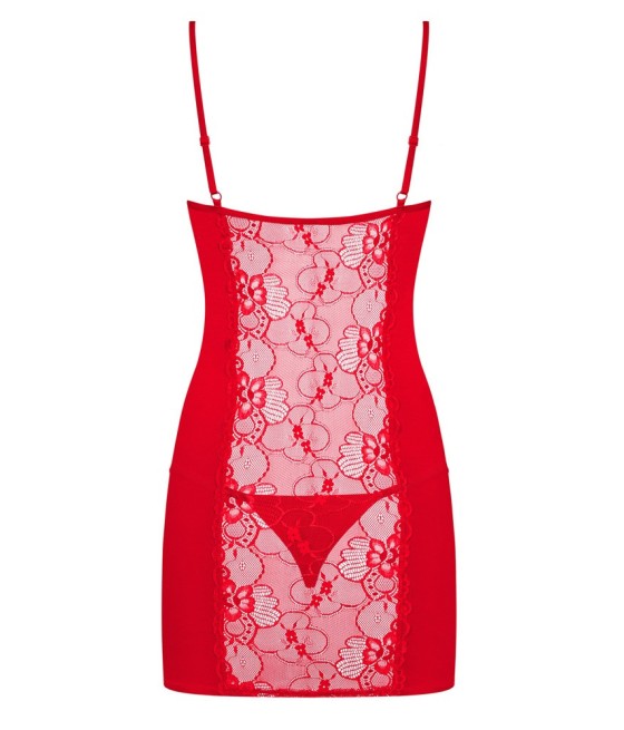 CHEMISE SUPER SEXY OBSESSIVE "KLEID 2" COLORE - ROSSO