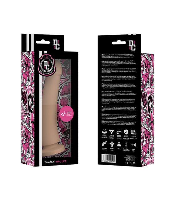 DELTA CLUB - TOYS DILDO NATURAL MEDICAL SILICONE 17 CM -O- 3 CM