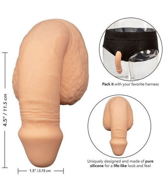 CALEXOTICS - SILICONE PACKING PENIS 12.75 CM FLESH