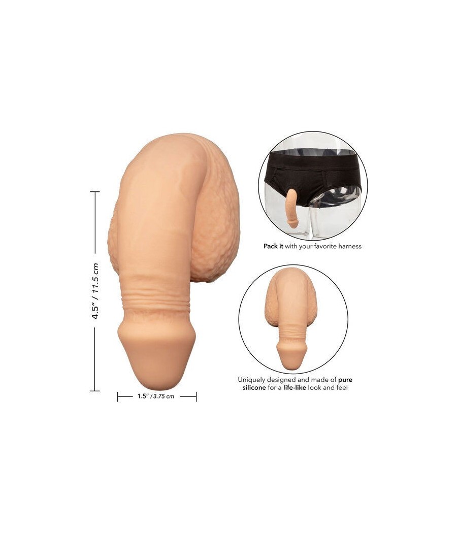 CALEXOTICS - SILICONE PACKING PENIS 12.75 CM FLESH