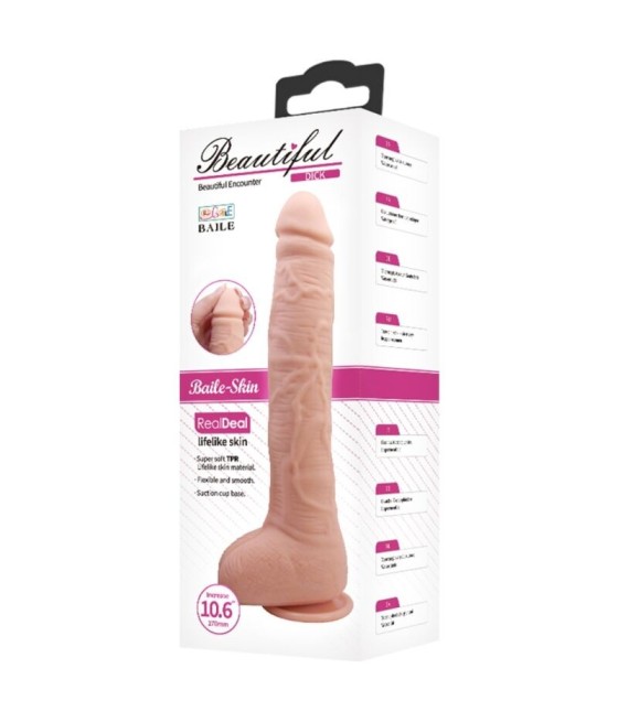 BAILE - FLEXIBLE REALISTIC DILDO