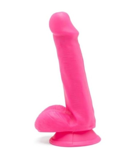GET REAL - HAPPY DICKS DILDO 12 CM BALLS PINK
