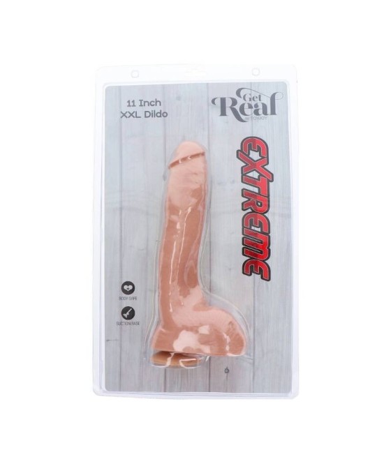 GET REAL - EXTREME XXL DILDO 28 CM SKIN