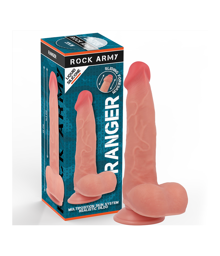ROCKARMY - LIQUID SILICONE RANGER 22 CM -O- 3.6 CM