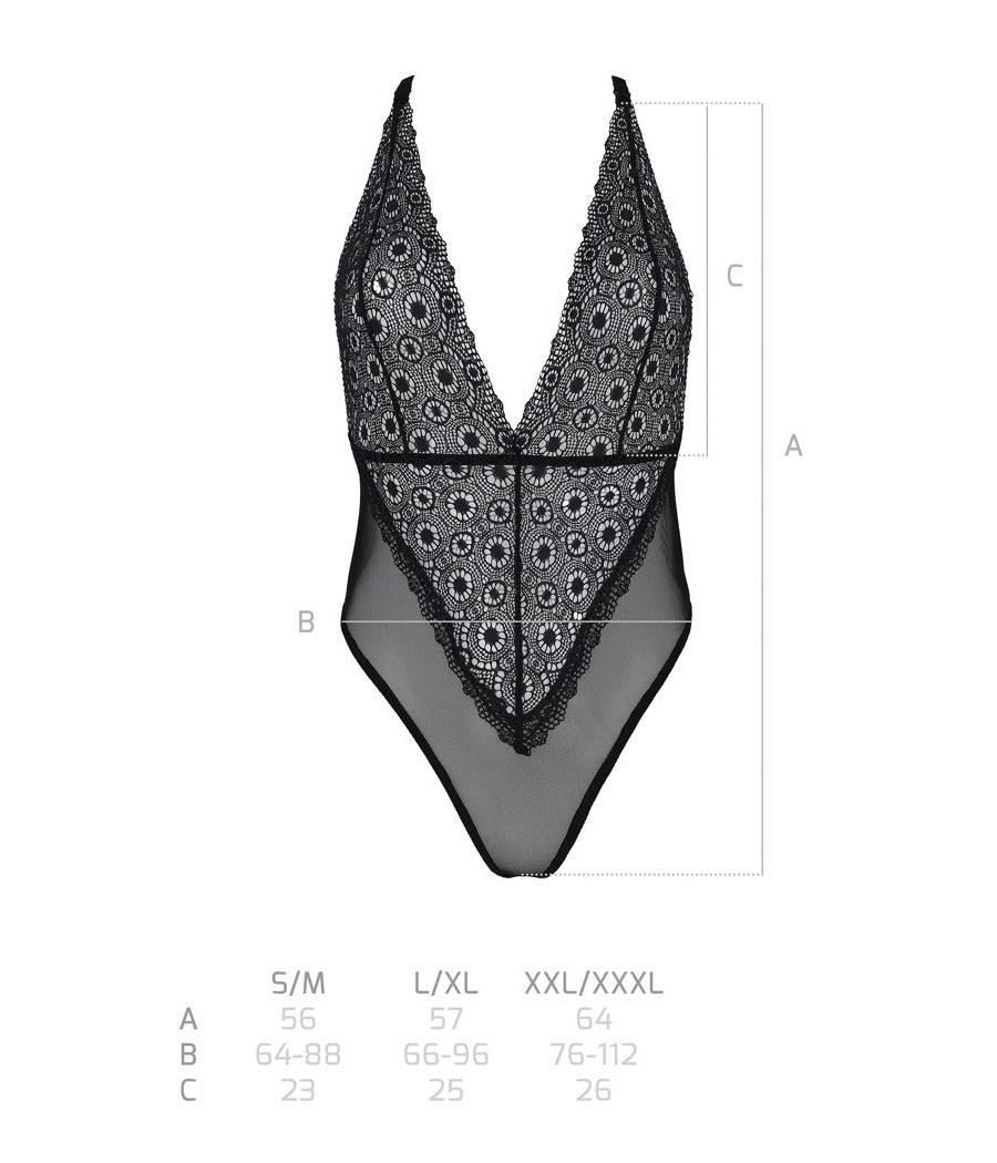 BODY PASSION WOMAN "ZINNIA" NERO