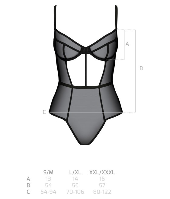 BODY PASSION WOMAN "VARELLA" NERO