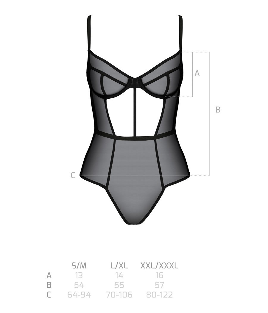 BODY PASSION WOMAN "VARELLA" NERO