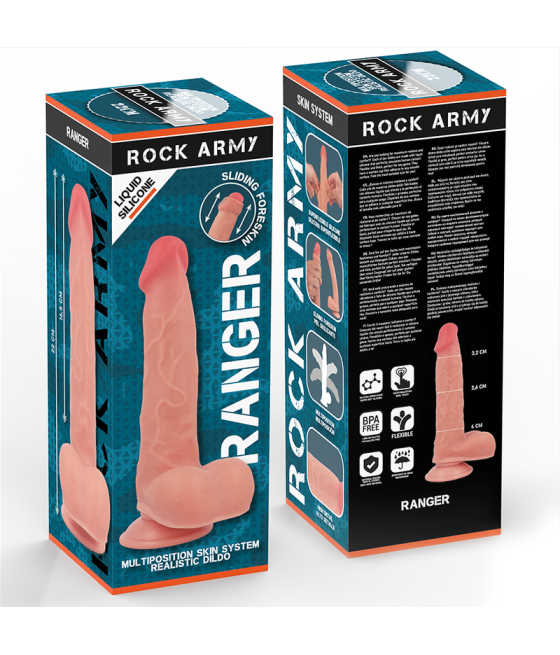 ROCKARMY - LIQUID SILICONE RANGER 22 CM -O- 3.6 CM