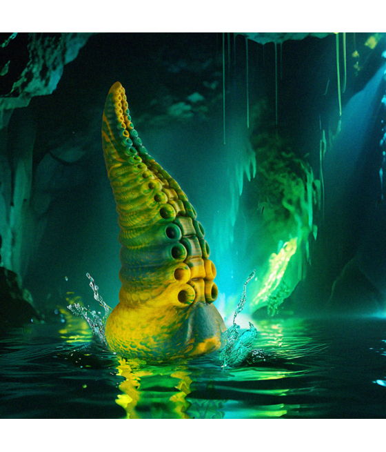 EPIC - CETUS GREEN TENTACLE DILDO LARGE SIZE