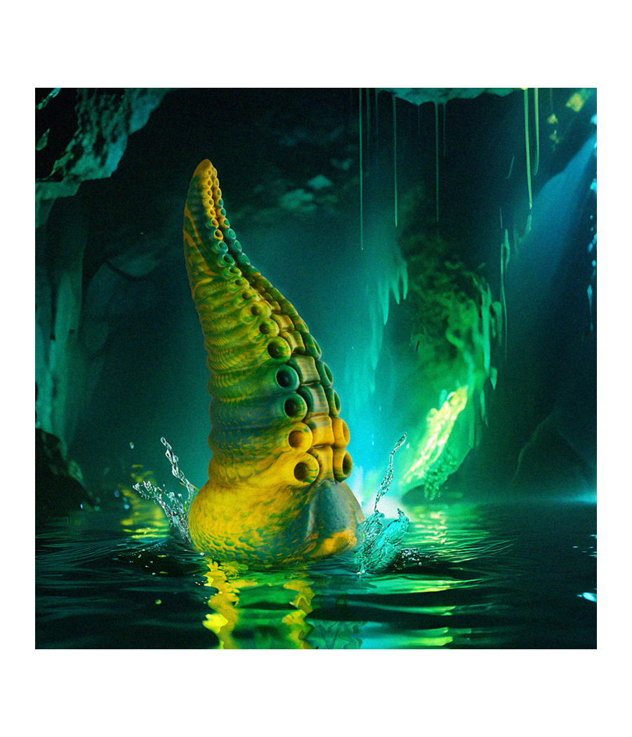 EPIC - CETUS GREEN TENTACLE DILDO LARGE SIZE